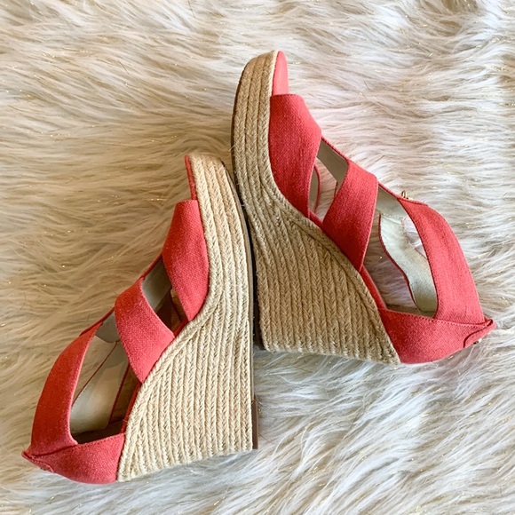 Michael Kors Damita Espadrille Wedge Sandals - Picture 4 of 11